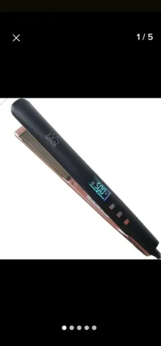 Prancha De Cabelo Chapinha Ws Super Liss Fantastic Profissional 500°f Rose