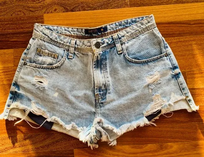 Shorts Jeans BLUESTEEL em estado de novo!