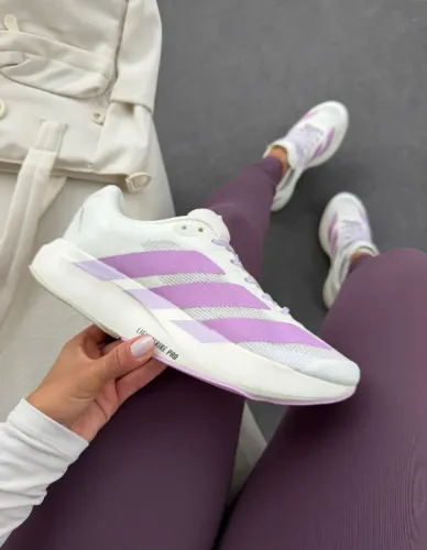 Adidas Adizero Evo SL Importado Feminino Cor: Off/Lilás Disponível 34 AO 39 A Pronta Entre
