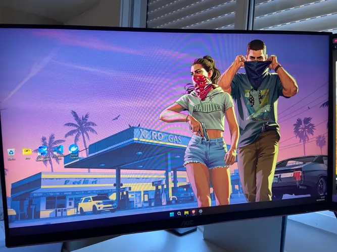2 Monitores AOC 27 | Gamer - 240hz + 75hz