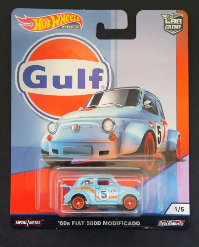 Hot Wheels '60s FIAT 500D MODIFICADO GULF