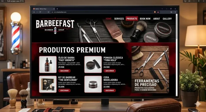 Criação de sites profissionais e logotipos.