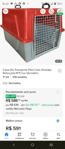Vendo uma casa Pet de viagem nova