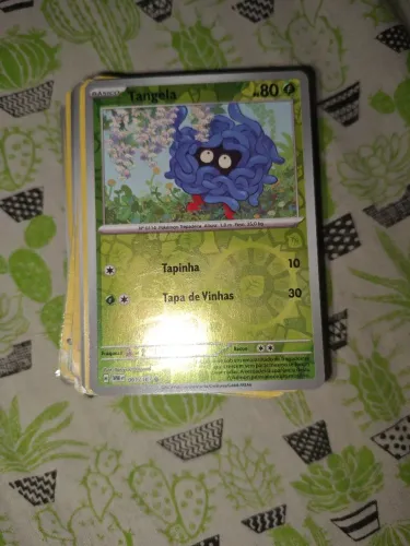 Lote de 47 cartas brilhantes - cartas de pokemon