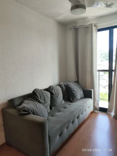 ALUGO APARTAMENTO MOBILIADO 30m., ENCANTADO..01 QUARTO SOL NASCENTE (Manhã)