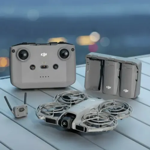 Dji neo 2 combo + controle c/ 3 baterias novo