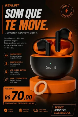 ? FONE BLUETOOTH REALFIT ?
