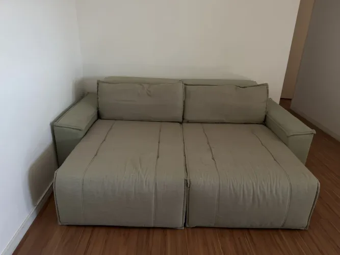 Sofá Retrátil e Reclinável 2 Lugares - Confortável e em Ótimo Estado
