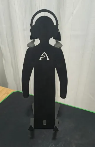 Suporte de smartphone e headset