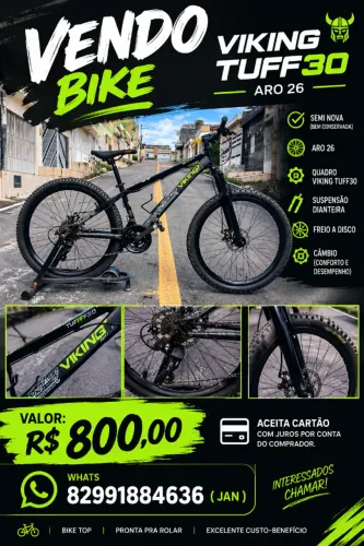 Vendo bike viking tuff 30