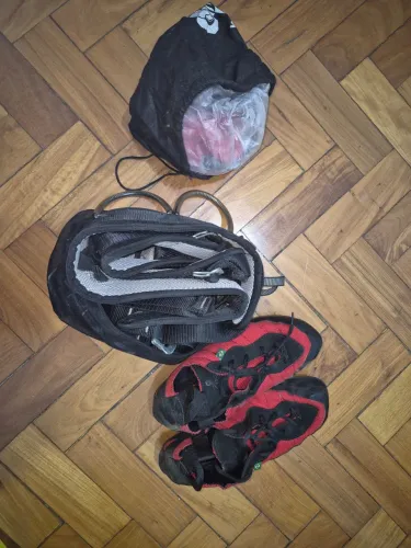 Kit Escalada - Sapatilha Nômade + Cadeirinha Kailash T2