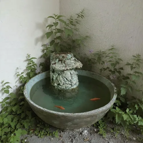 Fonte de água decorativa