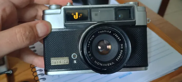 Câmera Rangefinder Yashica J Vintage