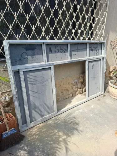 Janela de Alumínio 2,00 x 1,20 4 folhas
