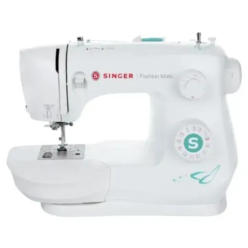 Máquina de costura Singer 3337 Zerada Panos e Acessórios