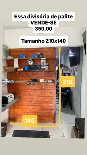 Divisória de palite
