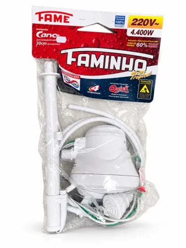 CHUVEIRO ELÉTRICO FAME FAMINHO TROPICAL 220V - NOVO!