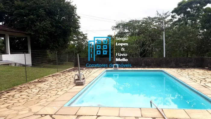 ITABORAÍ - Sitio 10,000m2 bairro Vila Rica com casa 3 quartos, piscina Cod(286IV)
