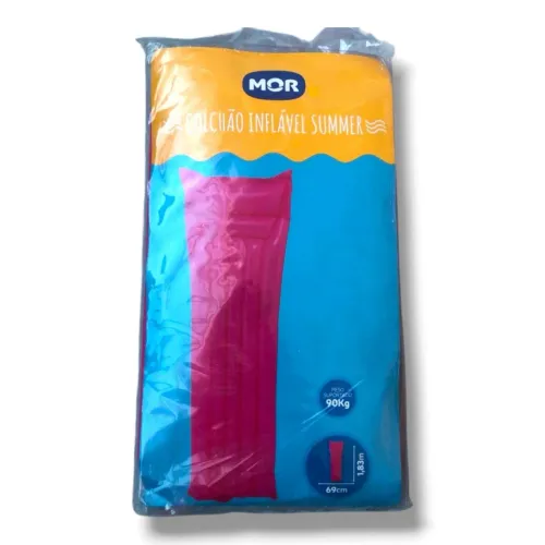 Colchão Inflável Mor Summer piscina rosa