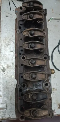Cabeçote motor Opala 4cc a gasolina para retificar 