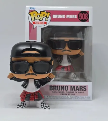 Funko Pop Bruno Mars 508 disponível