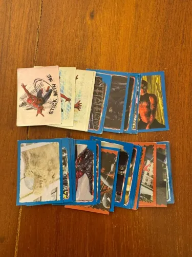 Spider-Man 3/Homem-Aranha 3 (2007): 61 Figurinhas - 47 Distintas/4 Brilhantes + Especiais