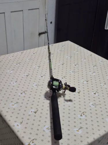 Kit de pesca esportiva fibra de carbono