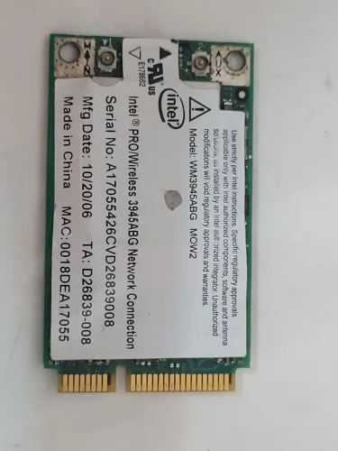 Placa wifi antiga