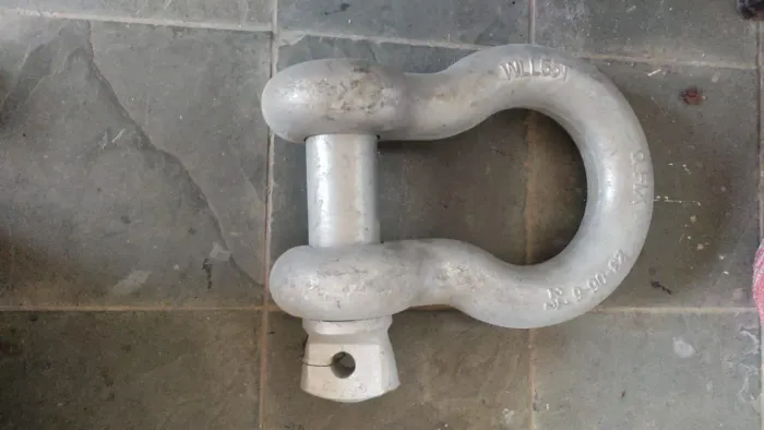 Manilha de aço 55 toneladas 