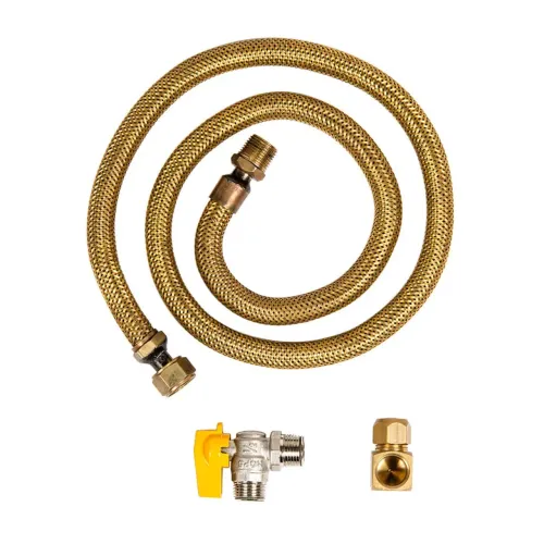 Kit de Instalação a Gás (Fogão/Cooktop/Forno de Embutir) Whirlpool, código W10866791