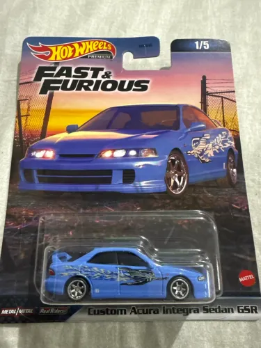 Hot Wheels Velozes e Furiosos Premium Acura Integra Sedan GSR 