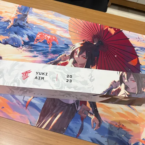 Mousepad Yuki Aim Kitsune 1000x500mm Ed. Limitada