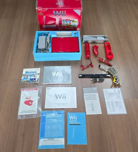 Nintendo Wii Red Edição 25 Anos
