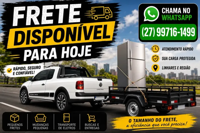 FRETE EM LINHARES E REGIÃO