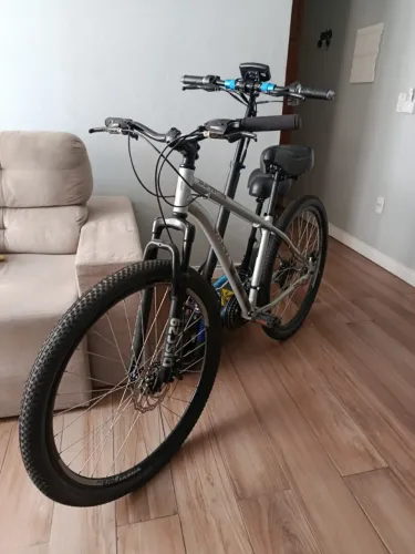 Bicicleta  Caloi Aro 29 Cinza com Marcha + Nota Fiscal | Pouco Uso | Conservada