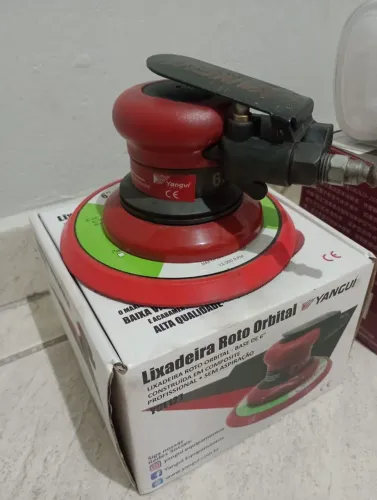 Roquite lixadeira ar SEMI-NOVA 