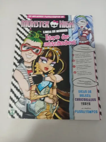 Revista livro de atividades monster high
