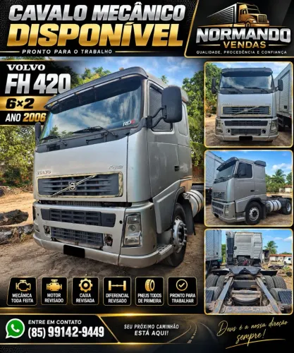 Vendo FH 420 6×2 ano 2006