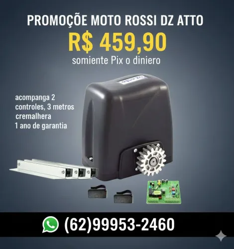Motor Portão Rossi DZ atto promoção