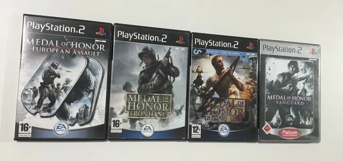Coleção Medal of Honor ps2
