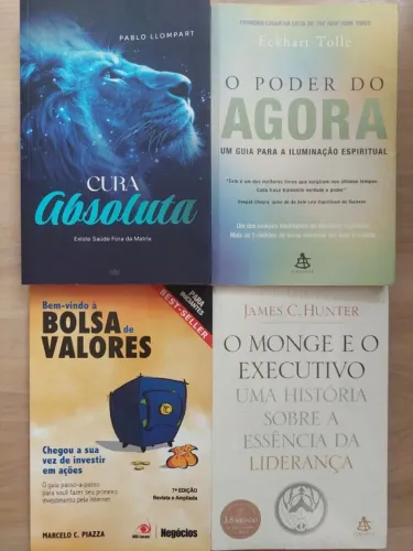 Livros de variados temas, títulos, estado e autores - Valor é da Unidade