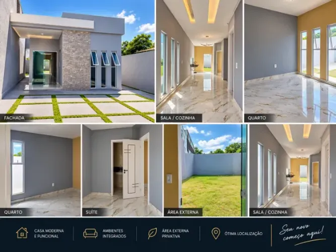 Casa Nova Te Esperando - Prox. Av. Torre Conj Aguas Claras *