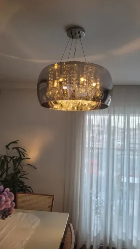 Lustre pendente cristal 