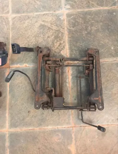 Trilhos com regulagem de altura bancos recaro Escort xr3 mk5