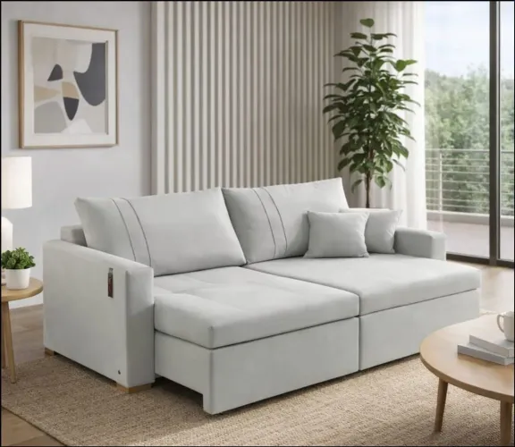 CONFORT LAR RETRATIL SOFA MOSCOU 2 MOD 100 PRIME - BR 15 LINHO-