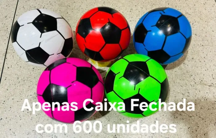 Bola Vinil Caixa com 600 unidades 2,00 APENAS CAIXA FECHADA