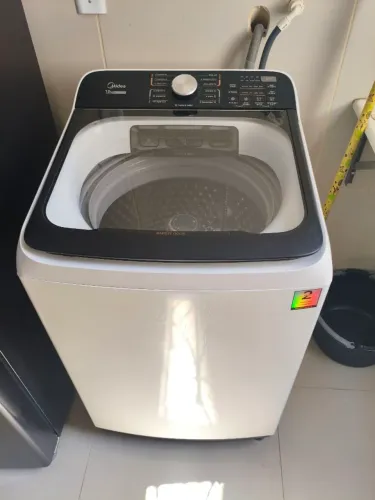 MÁQUINA DE LAVAR MIDEA 13KG (WAVE AGITATOR) - SEMI NOVA