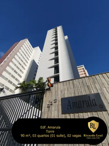 Imóvel para venda tem 90 metros quadrados com 3 quartos em Torre - Recife - PE