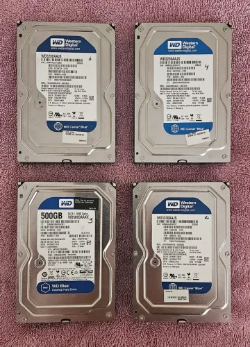HD WD Blue de 320GB e de 500GB para PC ou DVR