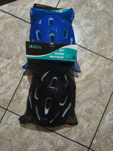 Kit de proteção com capacete Bel Tam M